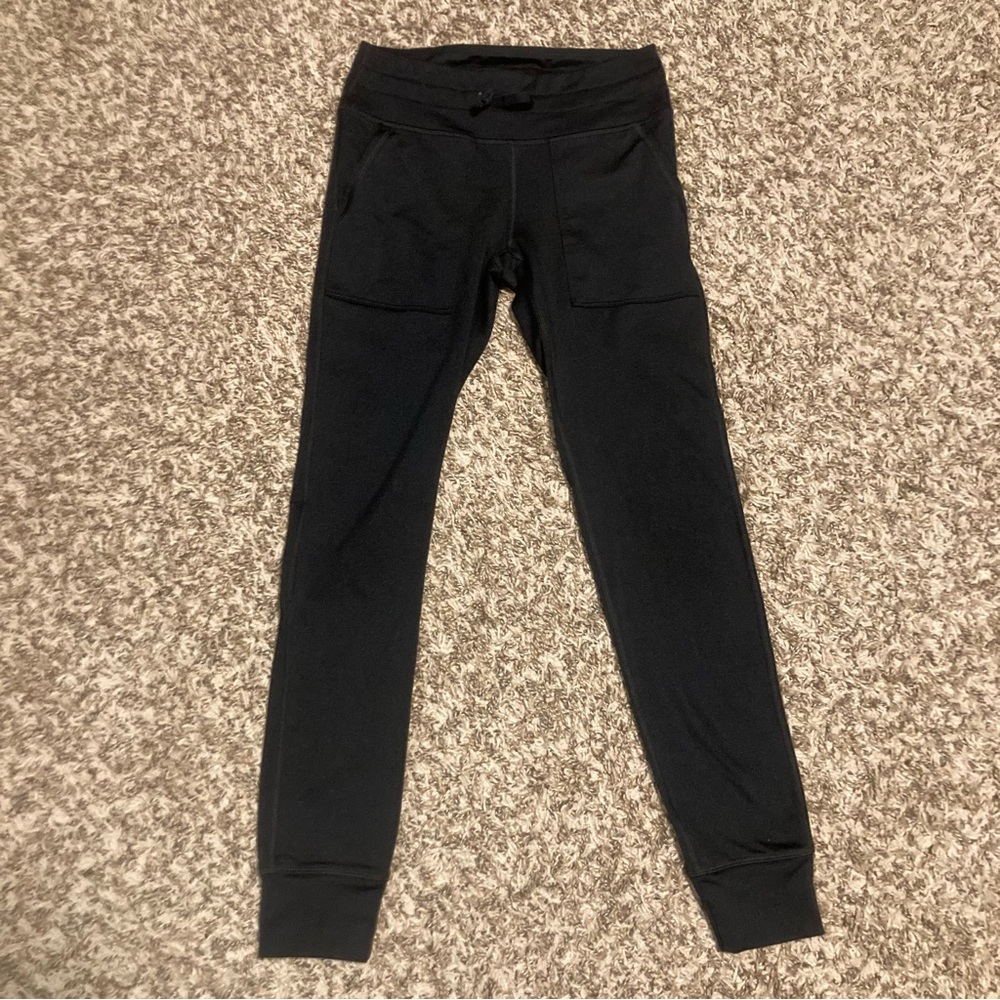 Offline by Aerie Black Jogger Leggings, Fleece-lined, Size S, Small - Picture 2 of 14